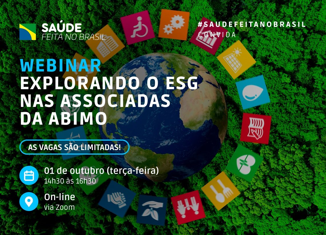 Webinar - Explorando o ESG nas associadas da ABIMO