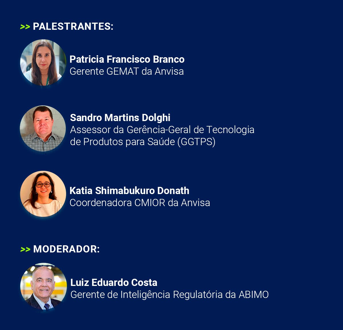 Palestrantes