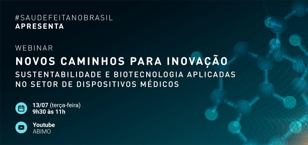 Em parceria com Firjan SENAI SESI, webinar da ABIMO dia 13/7 traça novos caminhos para a inovação
