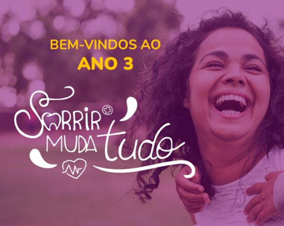 Sorrir Muda Tudo chega à terceira edição promovendo cuidados com a saúde bucal