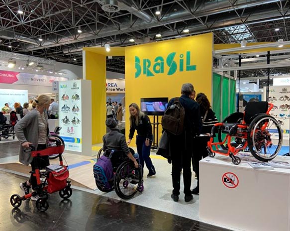 Empresa brasileira deve gerar em torno de US$ 1 milhão em negócios com os contatos feitos na Rehacare