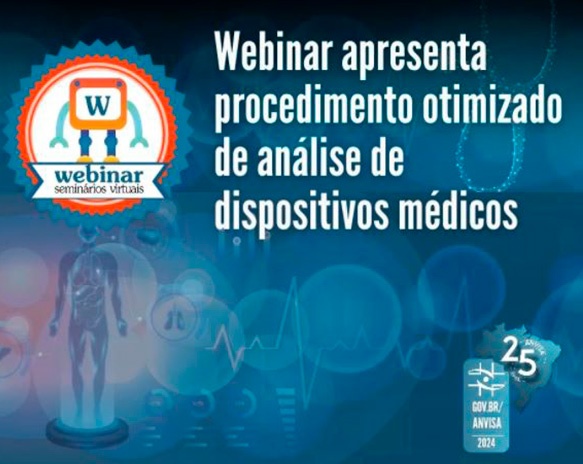 Anvisa promove webinar sobre a Instrução Normativa 290/2024