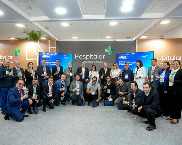 ABIMO homenageia novas associadas durante a Feira Hospitalar 2026 e reforça união da indústria nacional