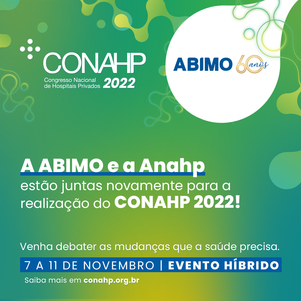 CONAHP 2022 acontece com correalização da ABIMO - ABIMO